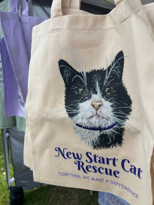 New Start Cat Rescue Tote Bag