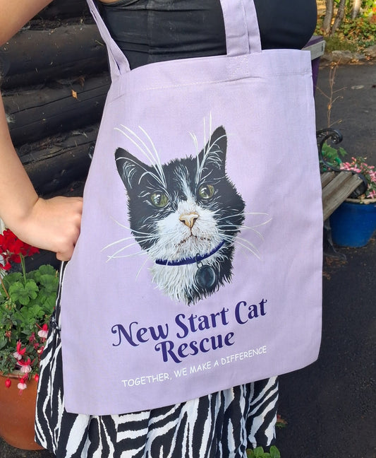 New Start Cat Rescue Tote Bag